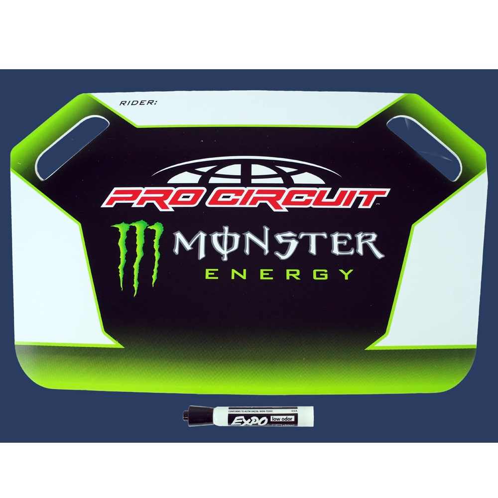 Monster Energy/Pro Circuit Anzeigetafel
