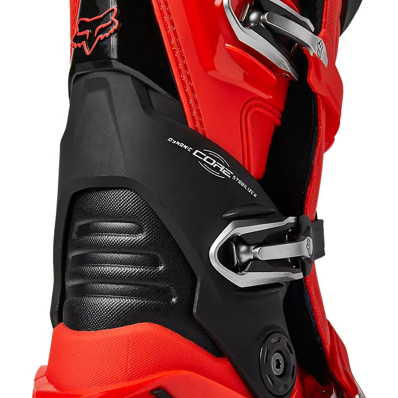 FOX  Motion Motocross Stiefel Fluoreszierendes Rot Gr: 5/38