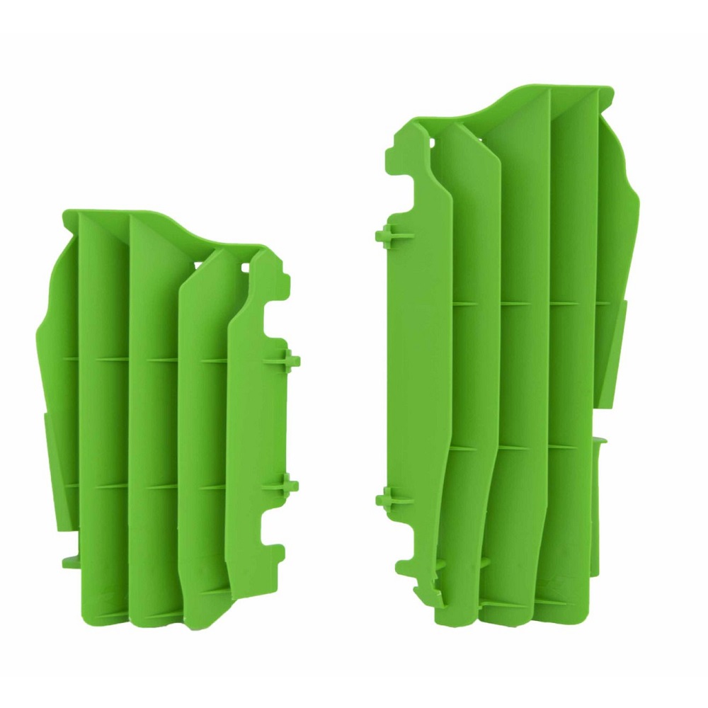 Rtech Oversize Kühlerschutzlamellen Kawasaki KX 450 16-23 / KX 250 21-24 Grün Rtech Oversize Kühlerschutzlamellen Kawasaki KX 450 16-23 / KX 250 21-24 Grün