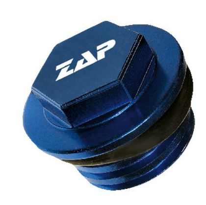 ZAP Öleinfüllschraube CR,CRF450,KX,YZ(F) blau ZAP Öleinfüllschraube CR,CRF450,KX,YZ(F) blau