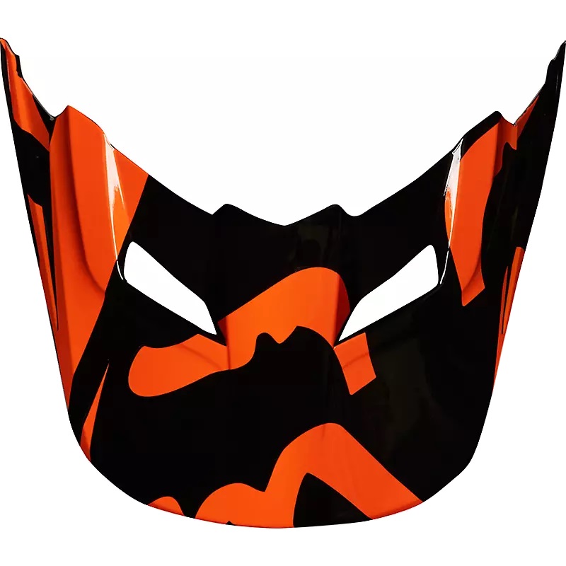 V1 Race Helmet Visor MX18 Orange  Gr: M/L