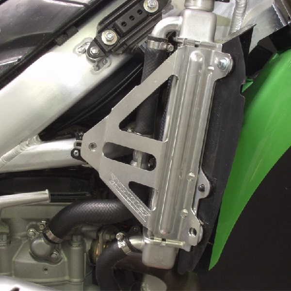 Works Connection Radiator braces Kawasaki KX450F 10- 11 Works Connection Radiator braces Kawasaki KX450F 10- 11