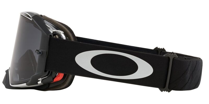OAKLEY Airbrake MX Goggle - Tuff Blocks Black Gunmetal Linse Grau