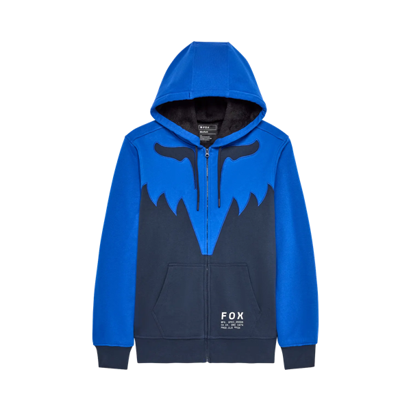 Spire Sasquatch Kapuzenpullover mit Reißverschluss Blau