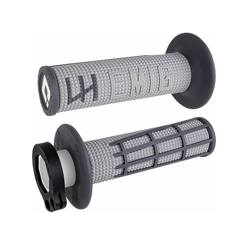 ODI Lock On V2 System Emig für 2 und 4Takt grau/graphite