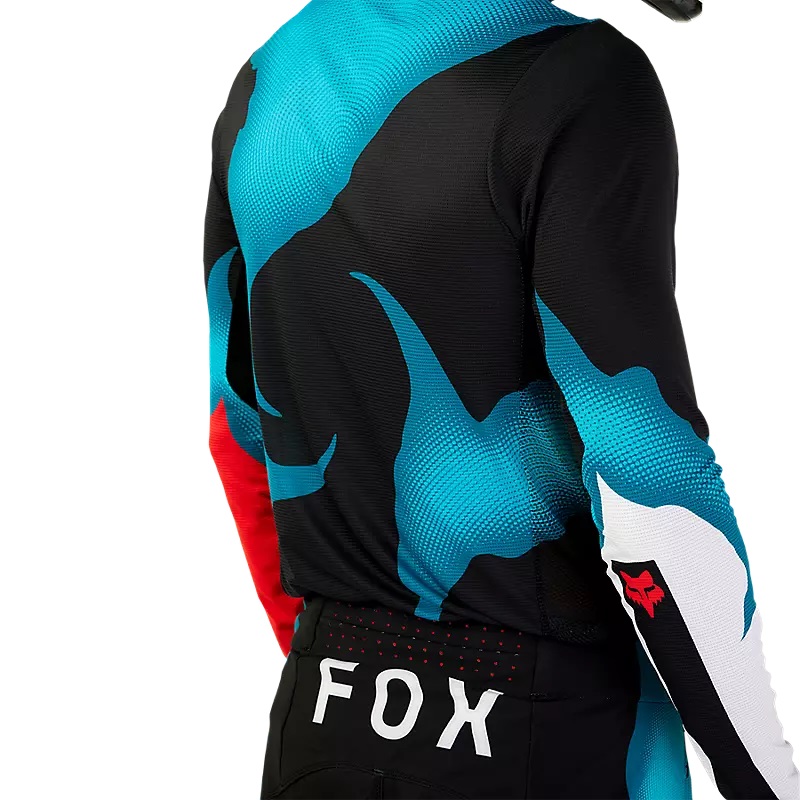 FOX MX-Jersey Flexair Withered schwarz