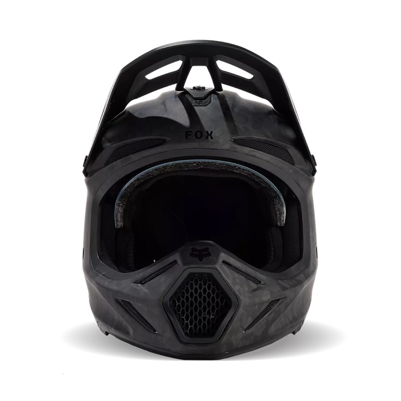 FOX Helm V3 RS Carbon Solid Mattes Schwarz Gr: L59/60cm FOX Helm V3 RS Carbon Solid Mattes Schwarz Gr: L59/60cm