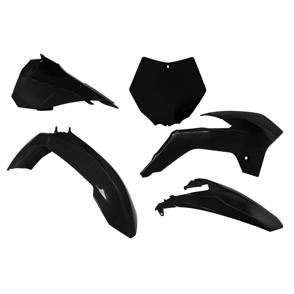 Race Tech Plastikkit passend bei KTM SX 85 13-17 Schwarz 5 tlg. Race Tech Plastikkit passend bei KTM SX 85 13-17 Schwarz 5 tlg.