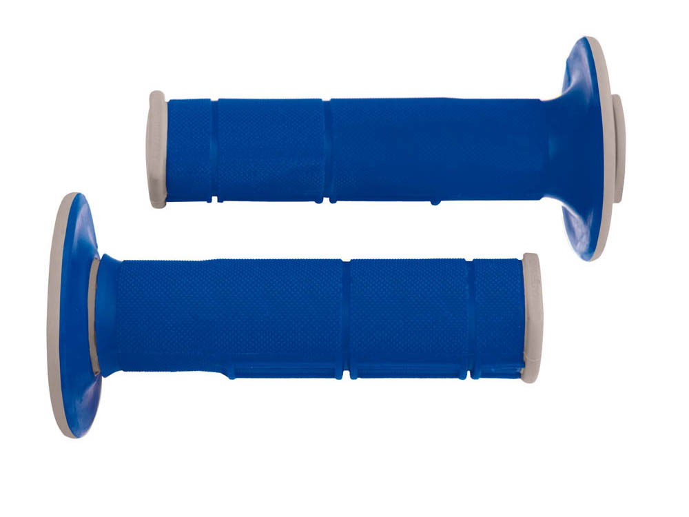 Griffgummi RACE TECH DUAL Farbe grau/blau uni Griffgummi RACE TECH DUAL Farbe grau/blau uni