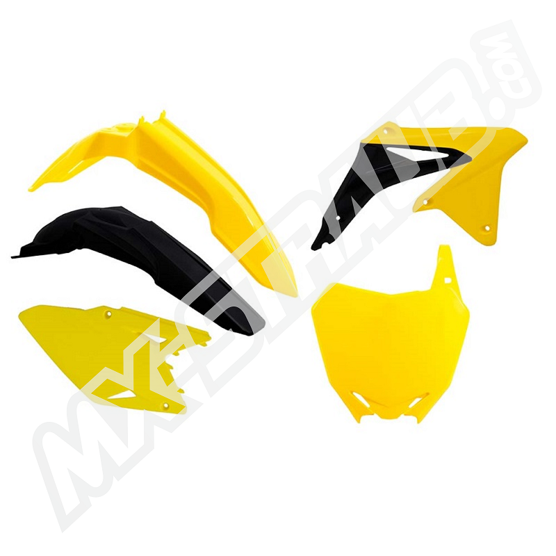 Plastikkit RMZ 450 08- Gelb/Schwarz OEM 2014/15 5 tlg. Plastikkit RMZ 450 08- Gelb/Schwarz OEM 2014/15 5 tlg.
