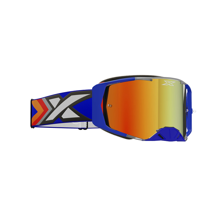 EKS Lucid Brille True Blue , Red Mirror