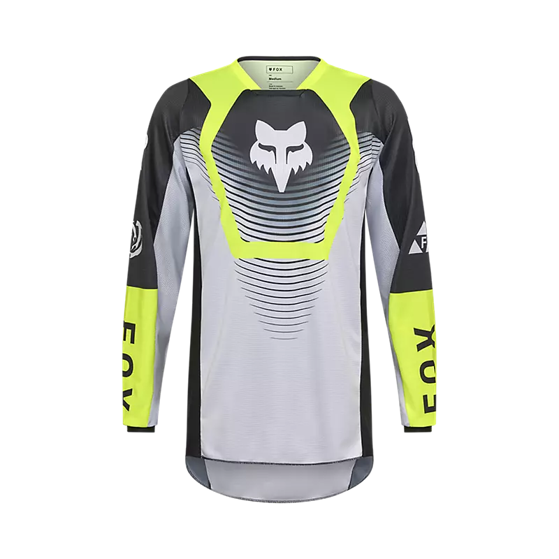  180 Collect MX-Jersey Grau/Gelb