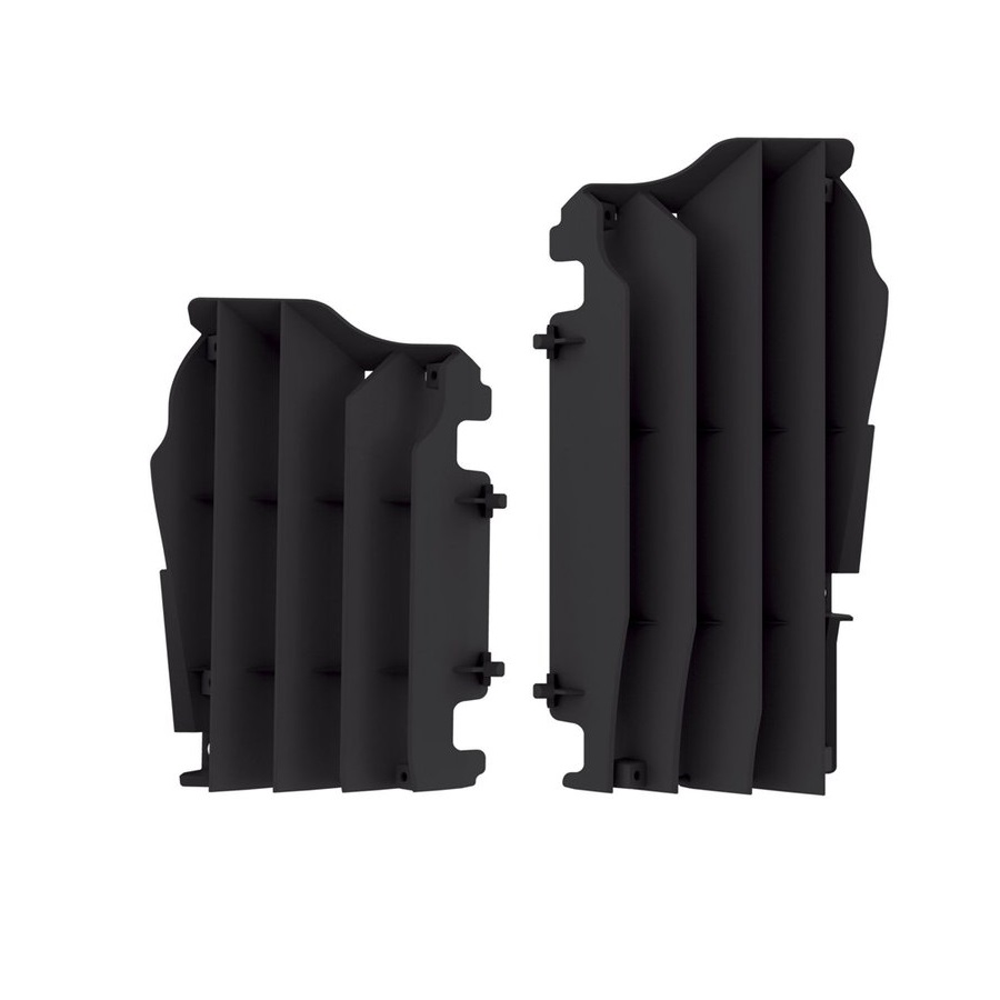Kühlergitter Kawasaki KXF450 16-> Schwarz Kühlergitter Kawasaki KXF450 16-> Schwarz