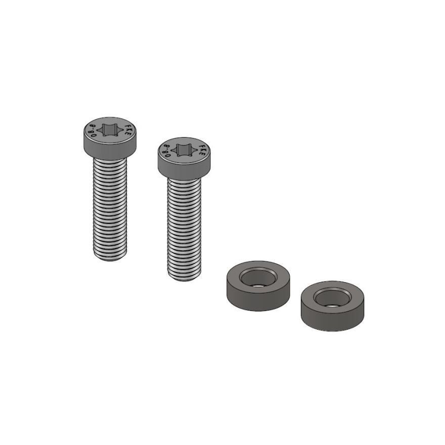 Schraubensatz für Oversize Adapter Bremssattel hinten für KTM SX85 11-20 220mmØ