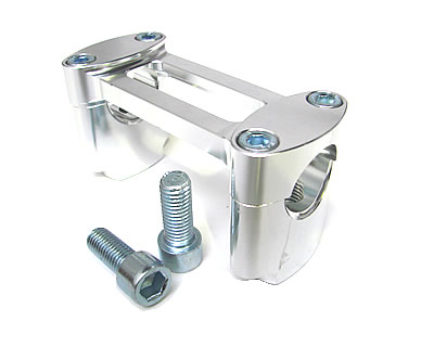 ZAP T-Bone Anbaukit für Kawasaki KXF250 09-12 / 450 06-11 für Original Gabelbrücke silber eloxiert 35mm hoch ZAP T-Bone Anbaukit für Kawasaki KXF250 09-12 / 450 06-11 für Original Gabelbrücke silber eloxiert 35mm hoch