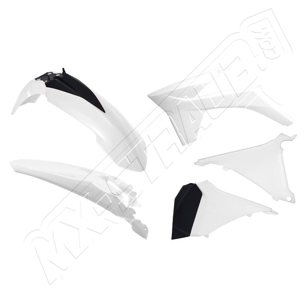 Race Tech Plastikkit passend für KTM SXF 13- weiß + Airboxabdeckung Race Tech Plastikkit passend für KTM SXF 13- weiß + Airboxabdeckung