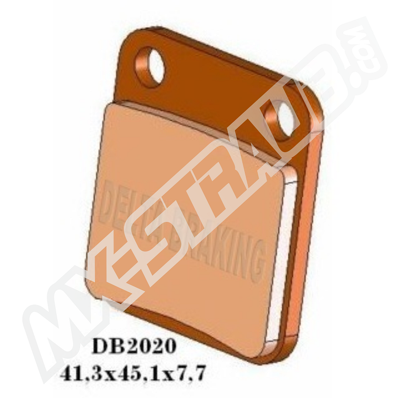 Delta Braking Bremsbeläge hinten Suzuki RM65 03-05 Delta Braking Bremsbeläge hinten Suzuki RM65 03-05