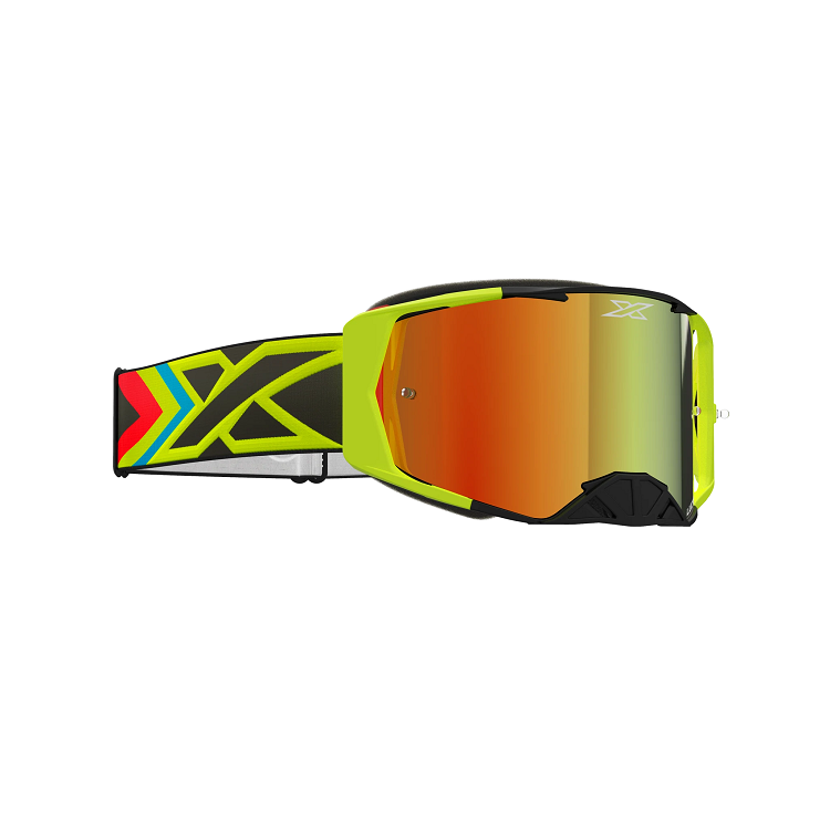 EKS Lucid Brille Flo Fire , Red Mirror