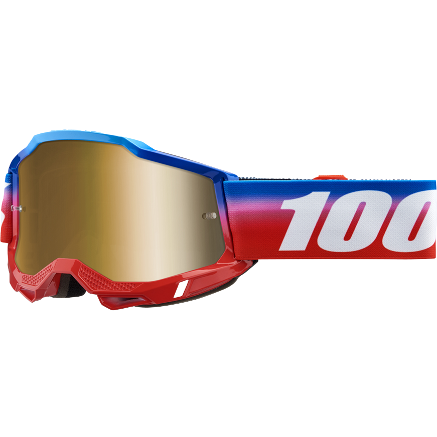 "AUSVERKAUFT"  100% Accuri 2 Goggle Unity - Mirror Gold