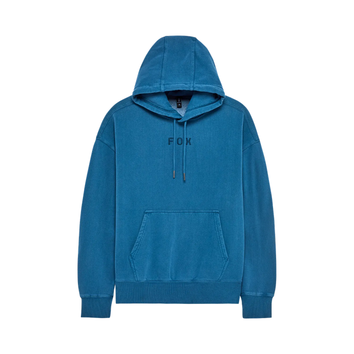 Kapuzenpullover Wordmark Oversized Dämmerungsblau