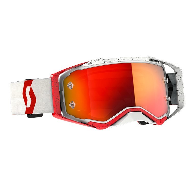 SCOTT Prospect MX Brille Red/White Orange Chrome Lens SCOTT Prospect MX Brille Red/White Orange Chrome Lens