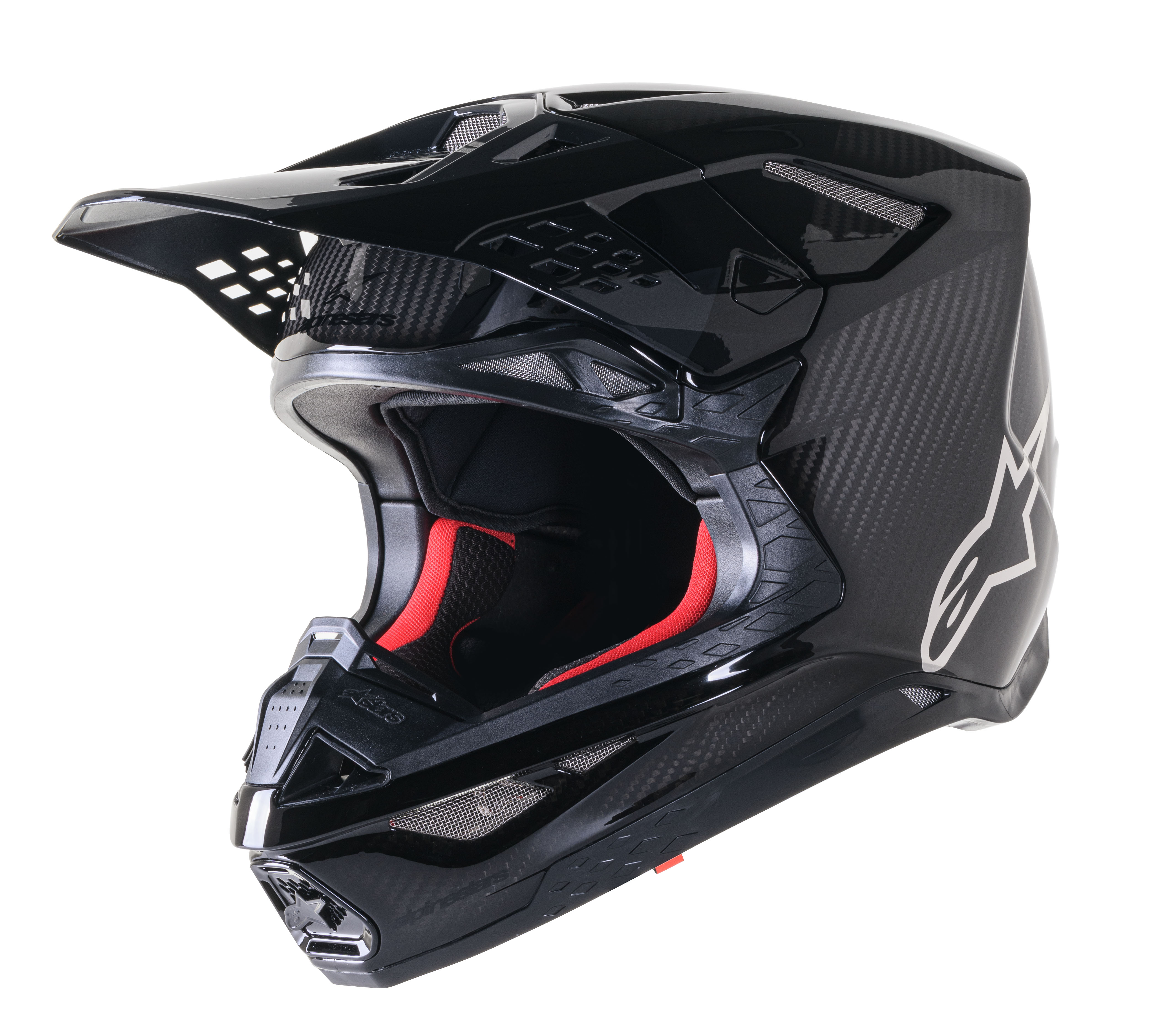 Alpinestars MX-Helm SM10 Carbon schwarz/matt Gr: L Alpinestars MX-Helm SM10 Carbon schwarz/matt Gr: L