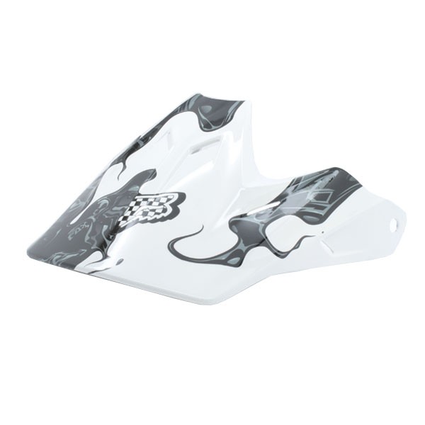 FOX V3 Prints Helmet Visor 09 black/white(01102) FOX V3 Prints Helmet Visor 09 black/white(01102)