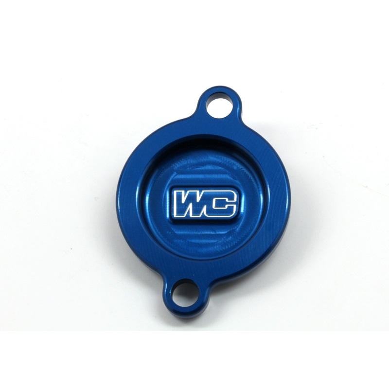 Works Connection Ölfilterdeckel Husqvarna Blau Works Connection Ölfilterdeckel Husqvarna Blau