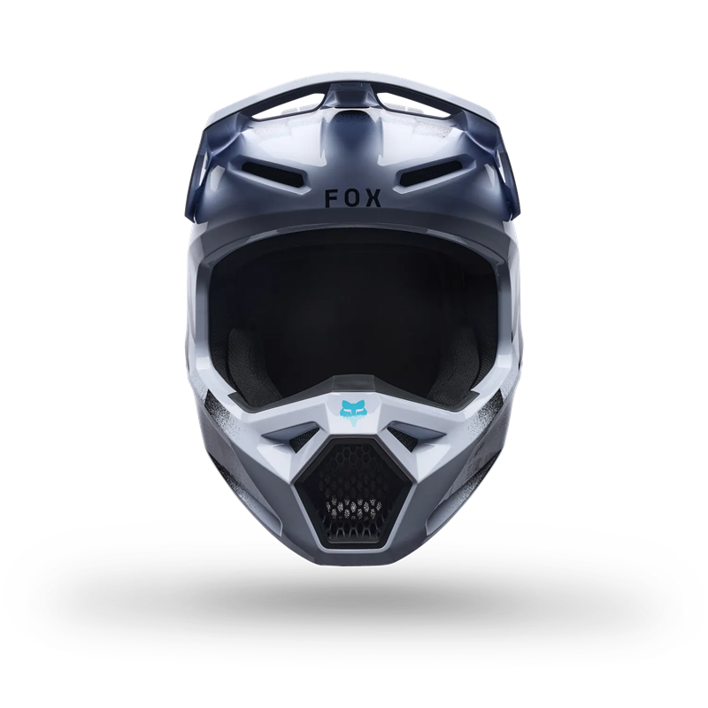 V1 Clutch MX-Helm Weiß/Schwarz