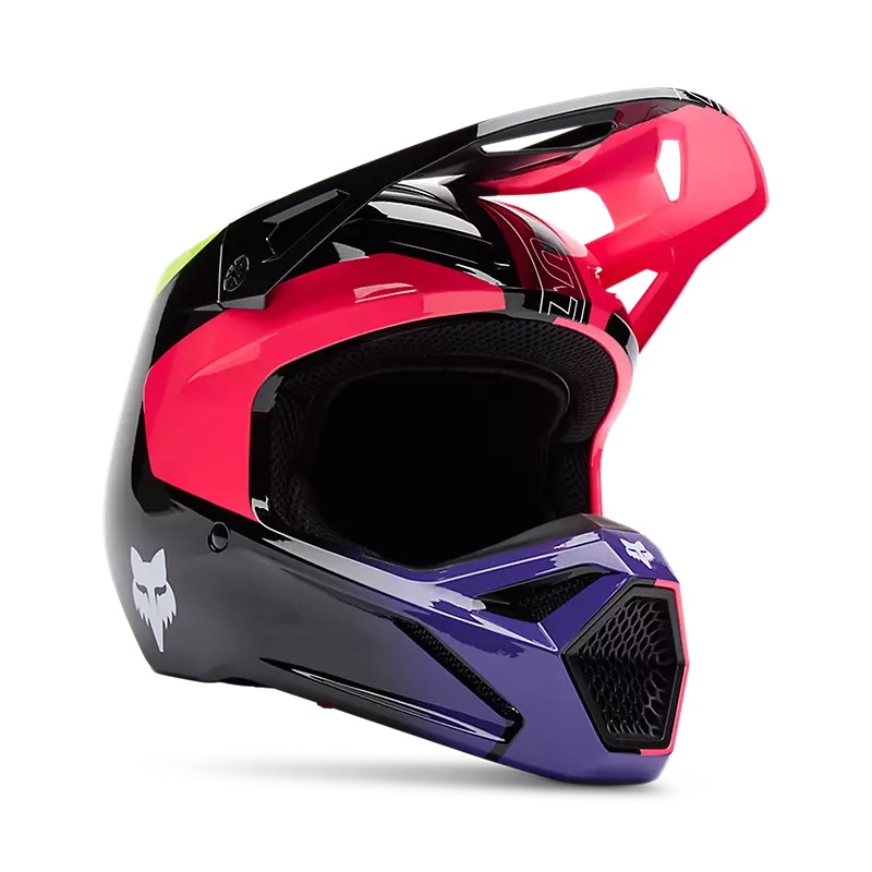 FOX Kinder V1 Elevated MX-Helm rosa Gr: YL 52-53cm FOX Kinder V1 Elevated MX-Helm rosa Gr: YL 52-53cm
