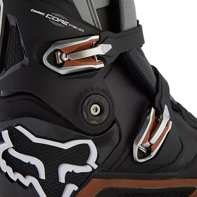 FOX Instinct MX-Stiefel Schwarz/Grau Gr: 11/45 FOX Instinct MX-Stiefel Schwarz/Grau Gr: 11/45