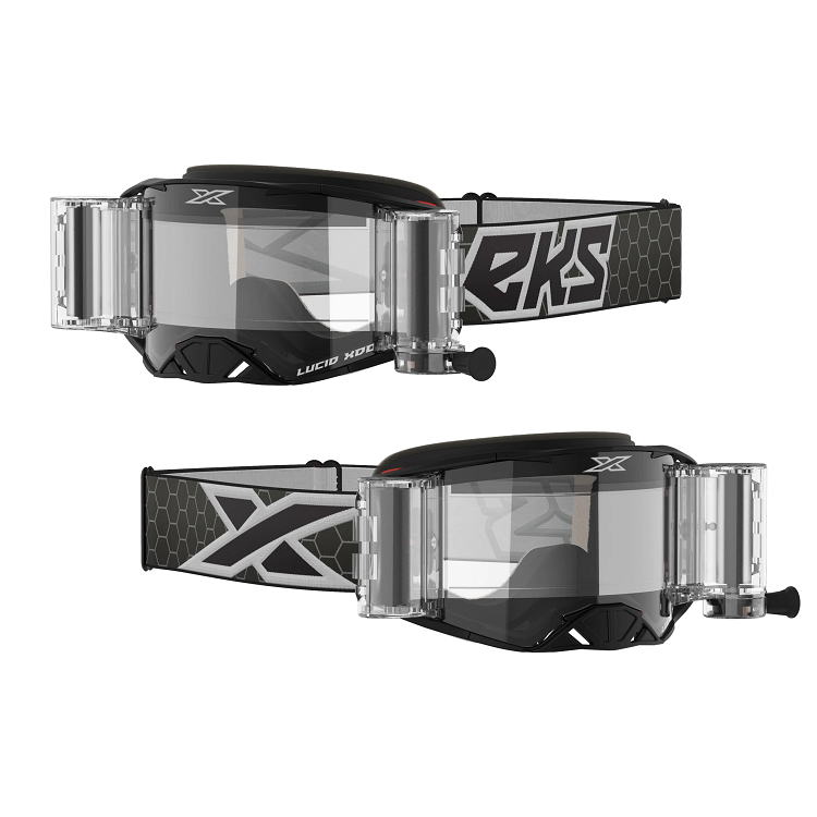 EKS Lucid Roll Off Brille Schwarz/Weiß EKS Lucid Roll Off Brille Schwarz/Weiß