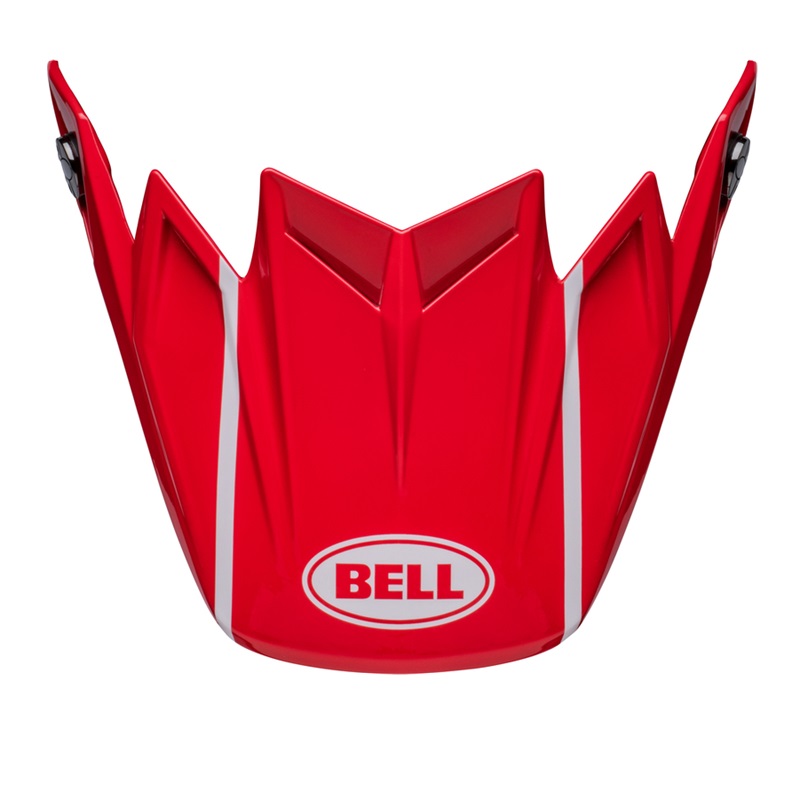 BELL Moto-9S Flex Off-Road Helmschirm - Sprint Glänzend Rot BELL Moto-9S Flex Off-Road Helmschirm - Sprint Glänzend Rot