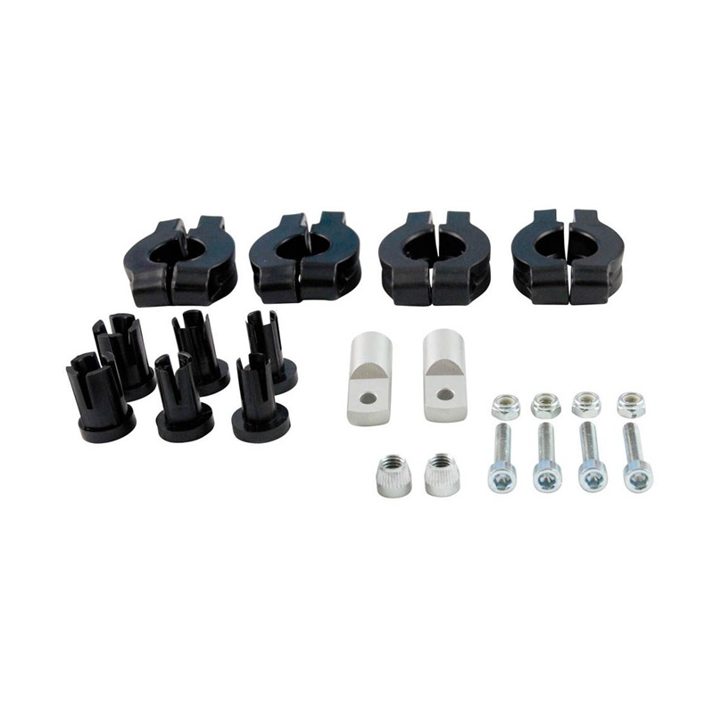 Montage Kit für Handschutz mit Alubügel 22/28,6mm Lenker Montage Kit für Handschutz mit Alubügel 22/28,6mm Lenker