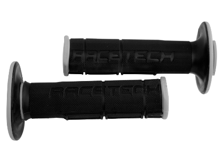 Griffgummi Race Tech dual Farbe grau/schwarz Griffgummi Race Tech dual Farbe grau/schwarz