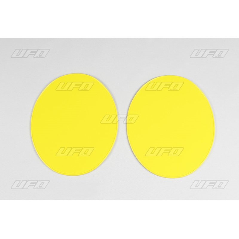 UFO UNIVERSAL Nummerntafel Oval (2 Stück) gelb UFO UNIVERSAL Nummerntafel Oval (2 Stück) gelb
