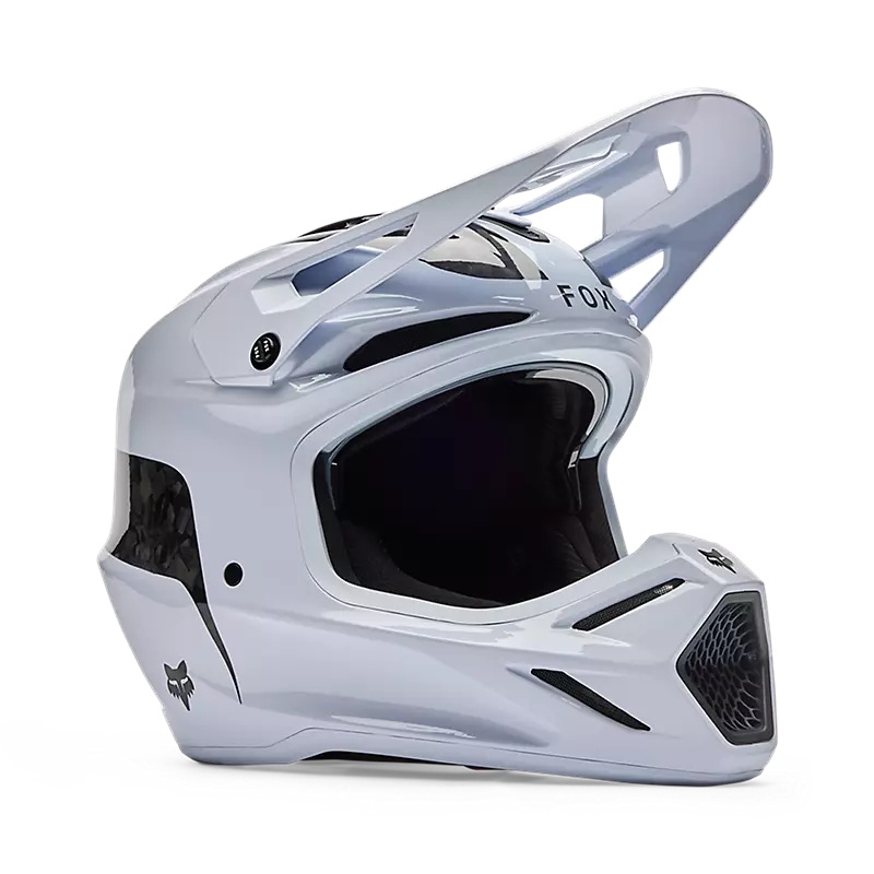 FOX V3 RS Fracture Helm Weiß  Gr: L 59-60cm