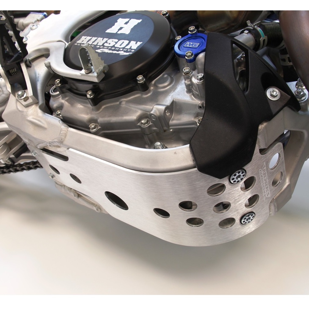 Works Connection Motor-Schutzplatte Kawasaki KX 450 19-23 / 250 21-24 Works Connection Motor-Schutzplatte Kawasaki KX 450 19-23 / 250 21-24