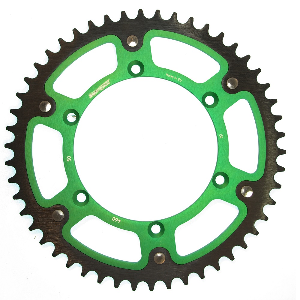 Stealth Kettenrad Kawasaki KX(F)125 - 450 Grün/Schwarz Stealth Kettenrad Kawasaki KX(F)125 - 450 Grün/Schwarz