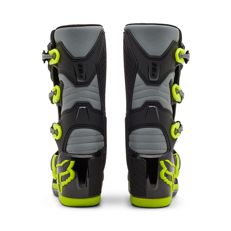 FOX  MX-Stiefel Kinder Comp  grau/gelb