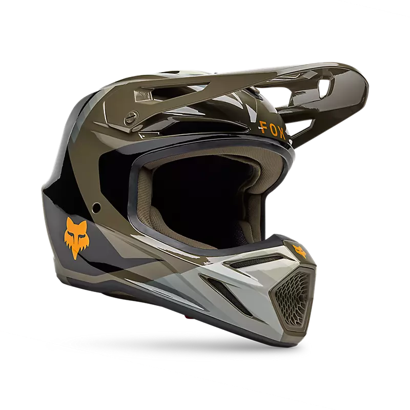 FOX V3 Fade MX-Helm Braun/Schwarz Gr: M 57/58cm