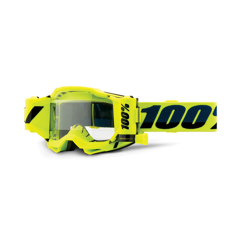 100% Accuri 2 FORECAST Brille Gelb - Klares Glas 100% Accuri 2 FORECAST Brille Gelb - Klares Glas