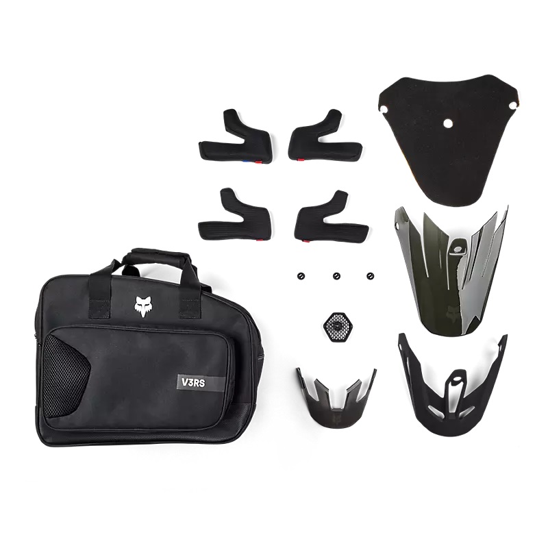 FOX Helm V3 RS Carbon Solid Mattes Schwarz Gr: L59/60cm FOX Helm V3 RS Carbon Solid Mattes Schwarz Gr: L59/60cm