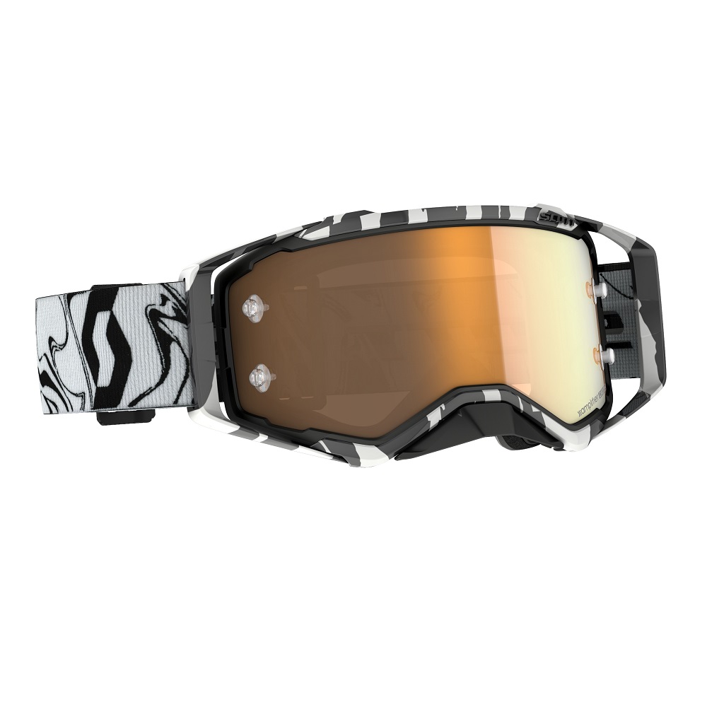 SCOTT Prospect Amplifier MX-Brille Marble Black/wite Lens Ecran(Gold-Chrome) SCOTT Prospect Amplifier MX-Brille Marble Black/wite Lens Ecran(Gold-Chrome)