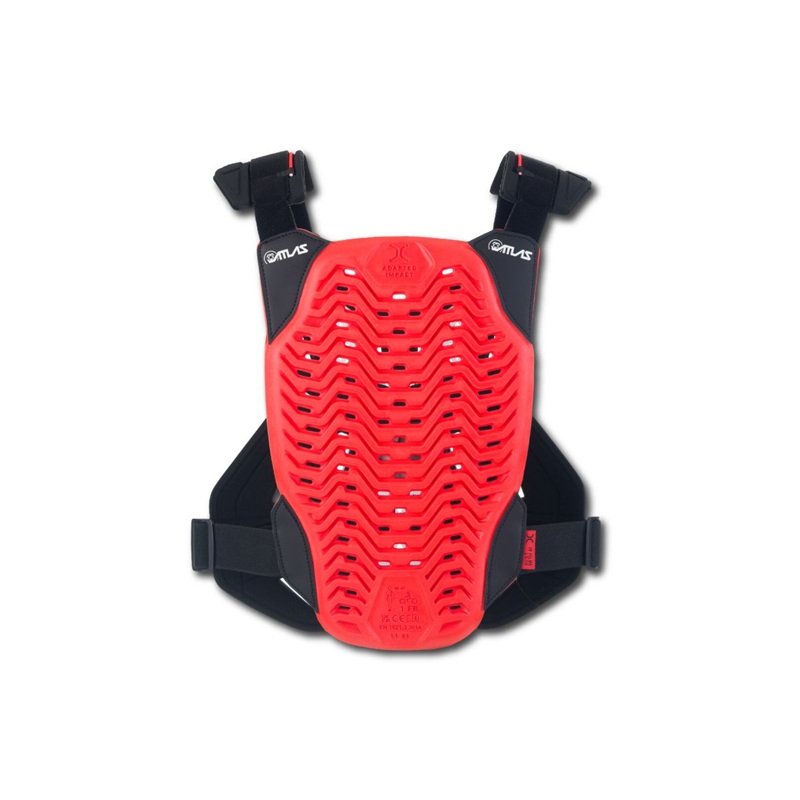 Atlas Charger Hybrid Youth Chest Protector CE2 Adapted Impact™ - White