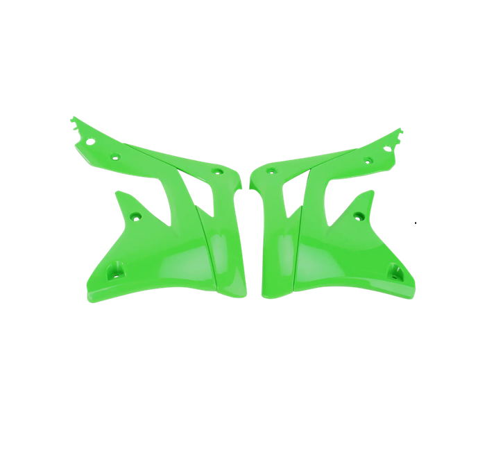 UFO Kühlerspoiler für Kawasaki KX450F 12-15  grün