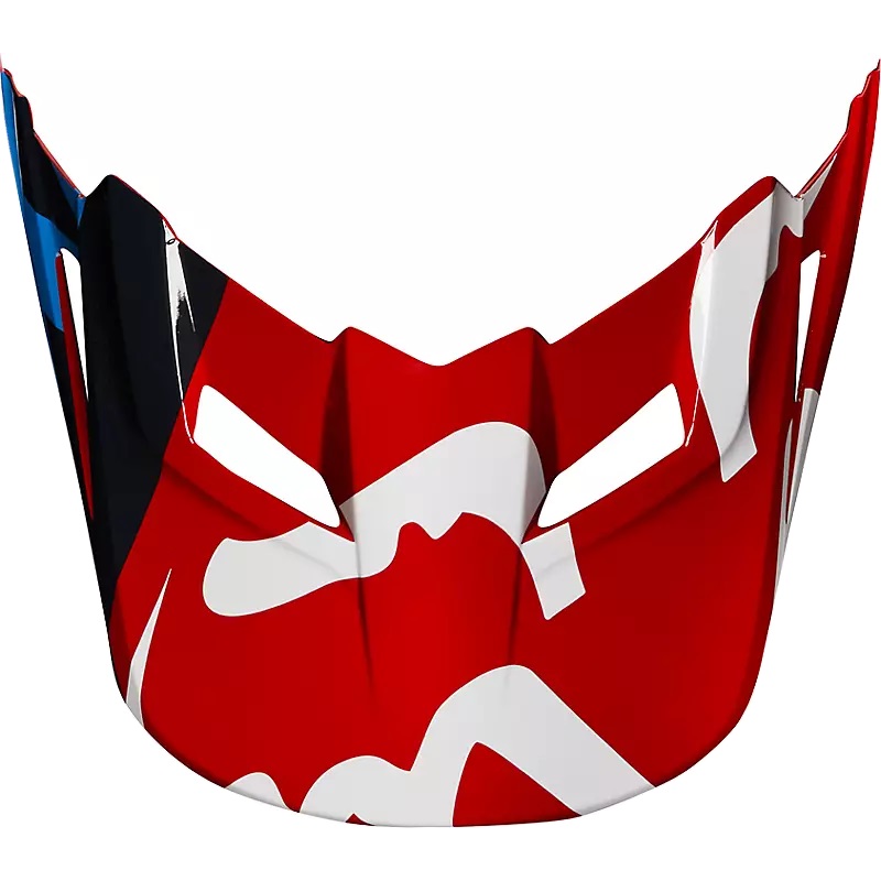 V1 Race Helmet Visor MX18 Red  Gr: M/L
