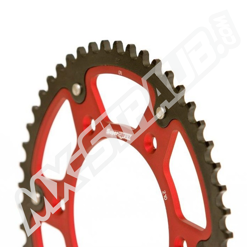 Stealth Kettenrad Honda CR125 - 500 , CRF250/450 Rot/Schwarz 48Z Stealth Kettenrad Honda CR125 - 500 , CRF250/450 Rot/Schwarz 48Z