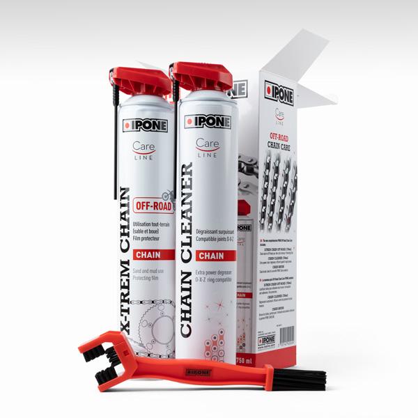 Ipone X-Tream Off Road Spray+Chain Cleaner + Bürste