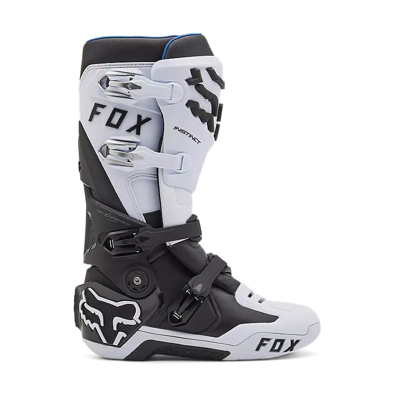 FOX Instinct MX-Stiefel Weiß/Schwarz Gr: 10/44 FOX Instinct MX-Stiefel Weiß/Schwarz Gr: 10/44